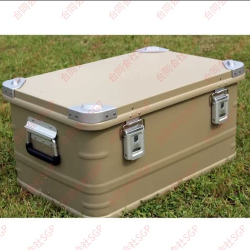 サンドベージュ スタッキング コンテナボックス 50L アウトドア