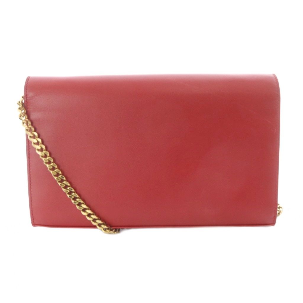 サンローラン パリ SAINT LAURENT PARIS YSLライン チェーンウォレット