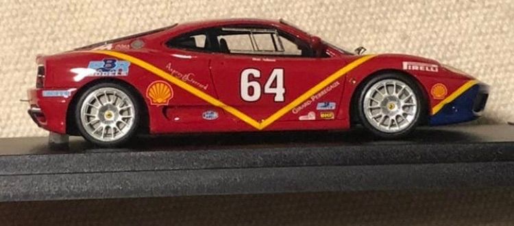 ミニカー BBR 360modena FERRARI CHALLANGE 2000 Diecast model cars Ferrari 360 1/24 SpecialC Challenge red 2000