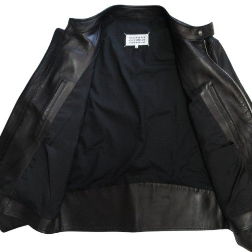 メゾンマルジェラ 14 Maison Margiela 14 22AW 5ZIP LEATHER JACKET ハ