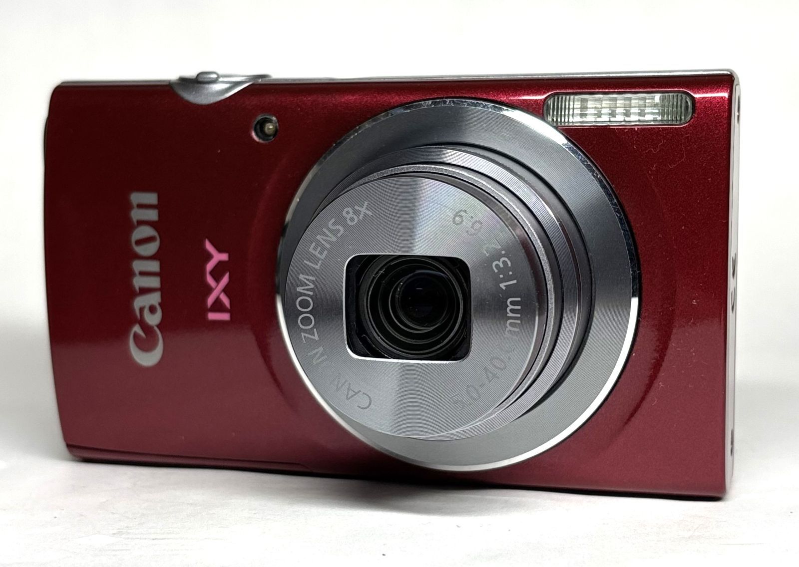 Canon IXY 120 PC2333 HD 16MP 8x デジタルカメラ Red 基本動作確認