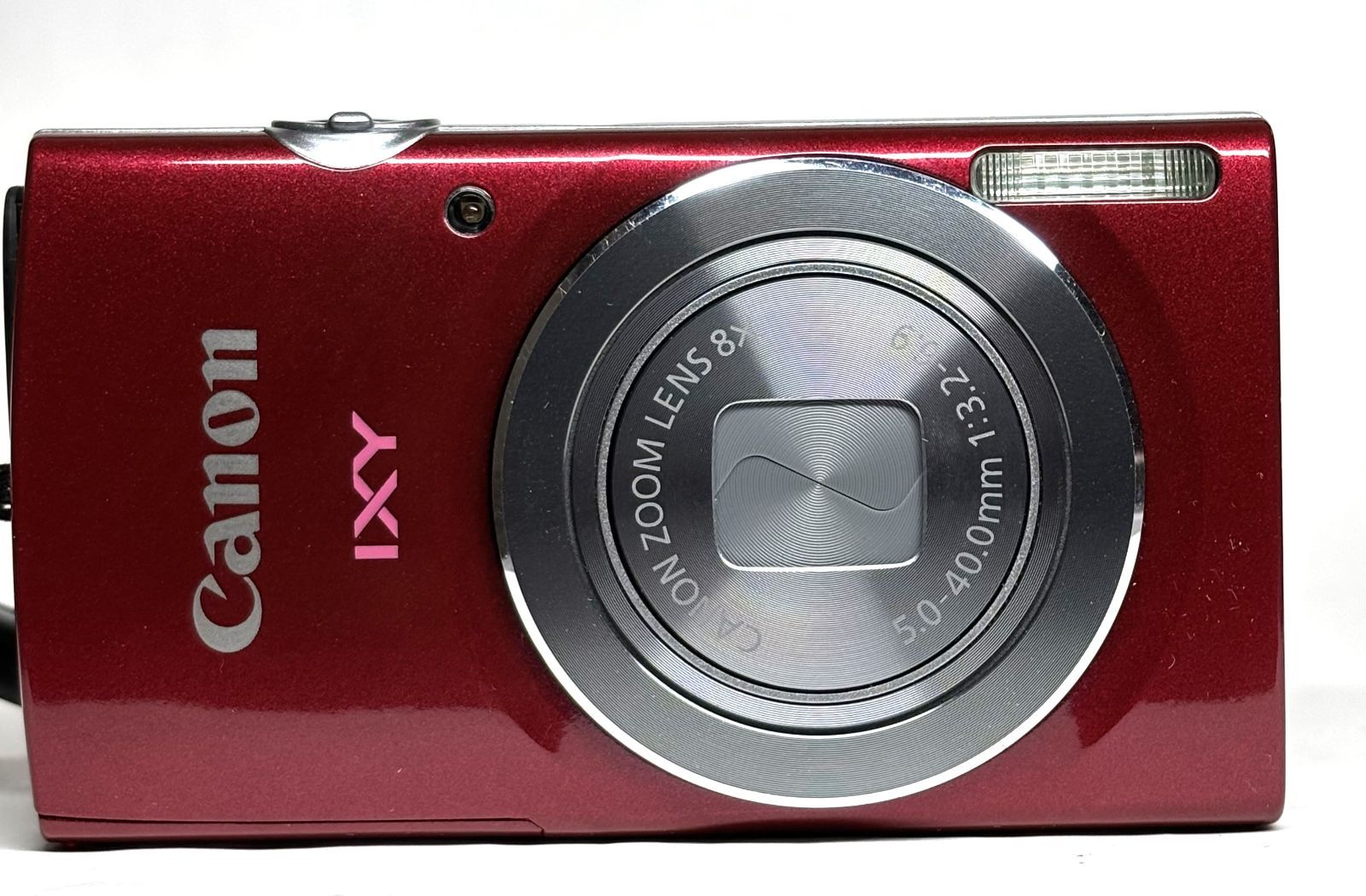 Canon IXY 120 PC2333 HD 16MP 8x デジタルカメラ Red 基本動作確認