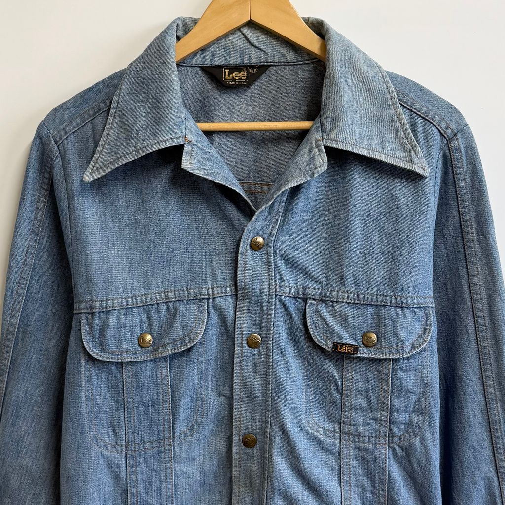 70's vintage ビンテージ USA製 Lee リー シャツジャケット デニム