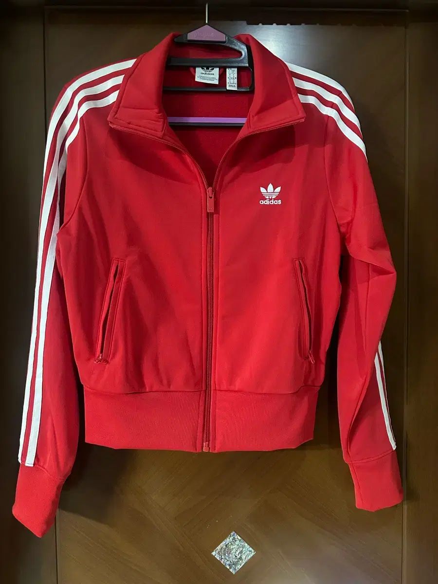 アディダス アディ クラシック ファイヤーバード トラックジャージ レッド S