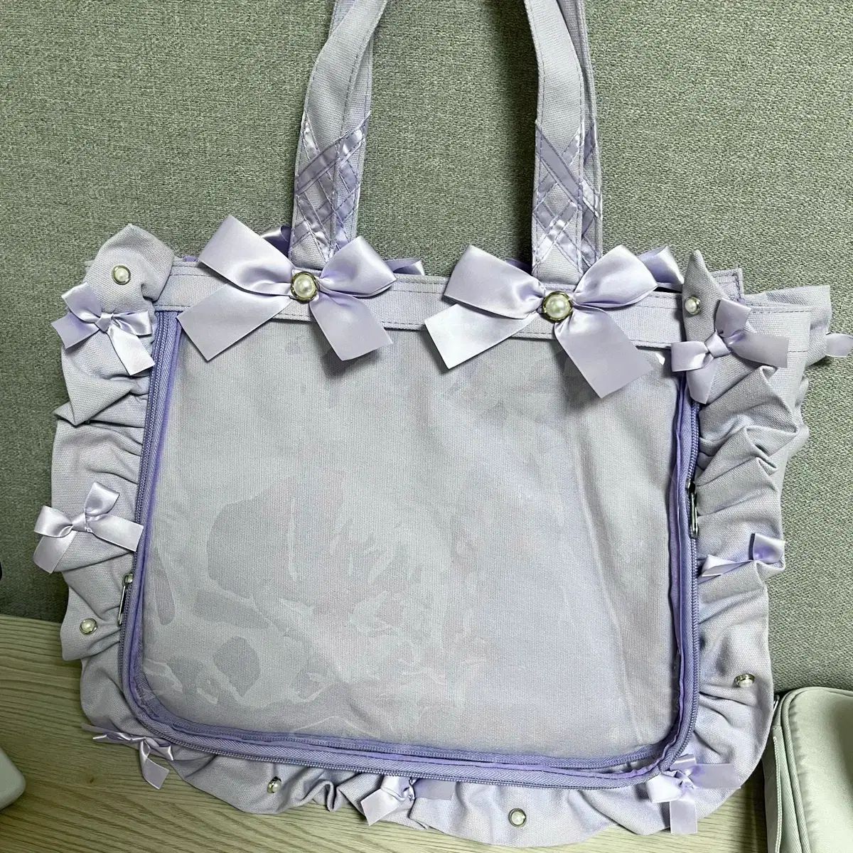 ザッカマート a 4 痛バッグ ラベンダー