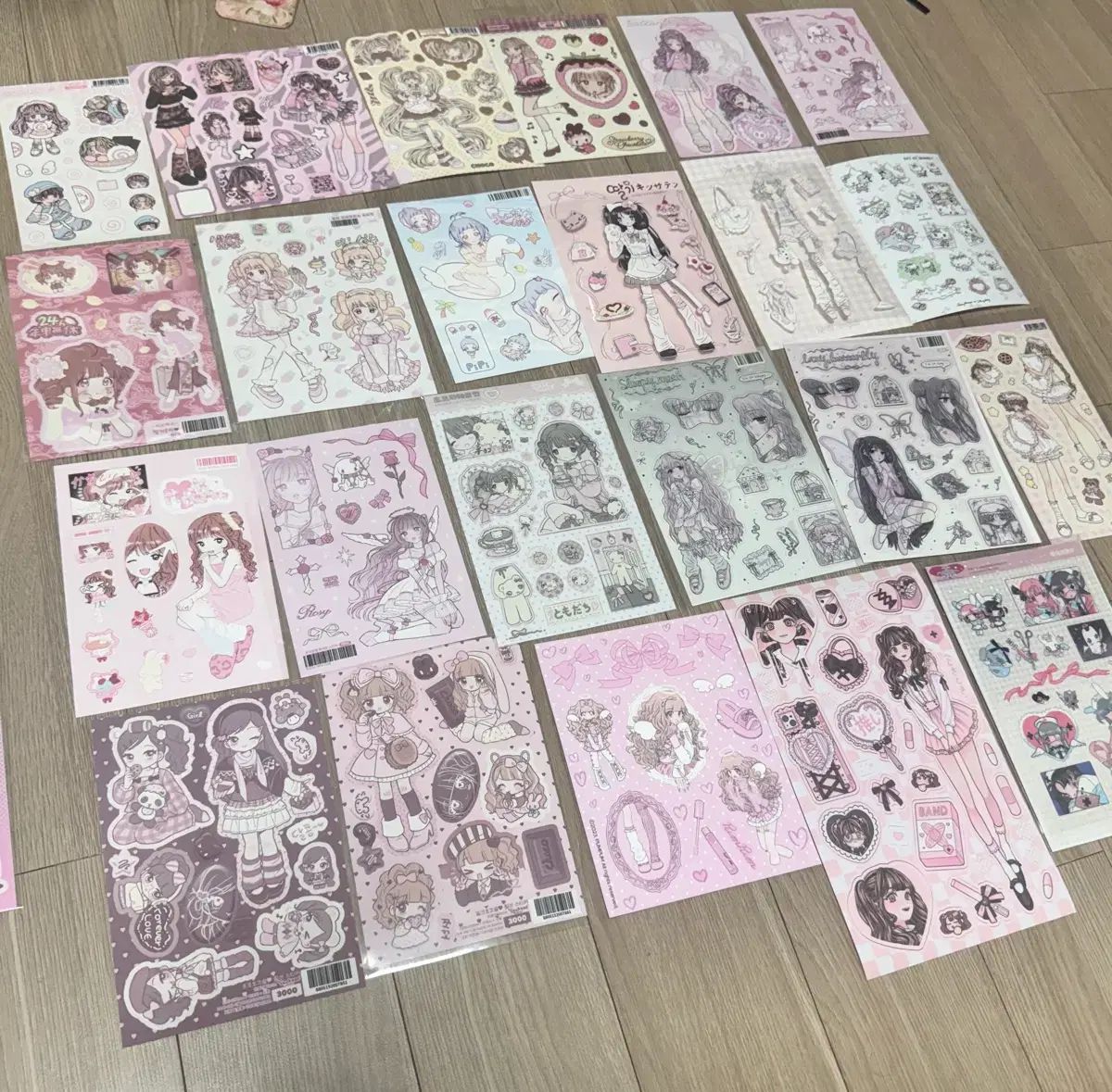 ダイアリーデコ ステッカー まとめ ミルキーハート 姫ギャル ローズメルリクラブ 人物