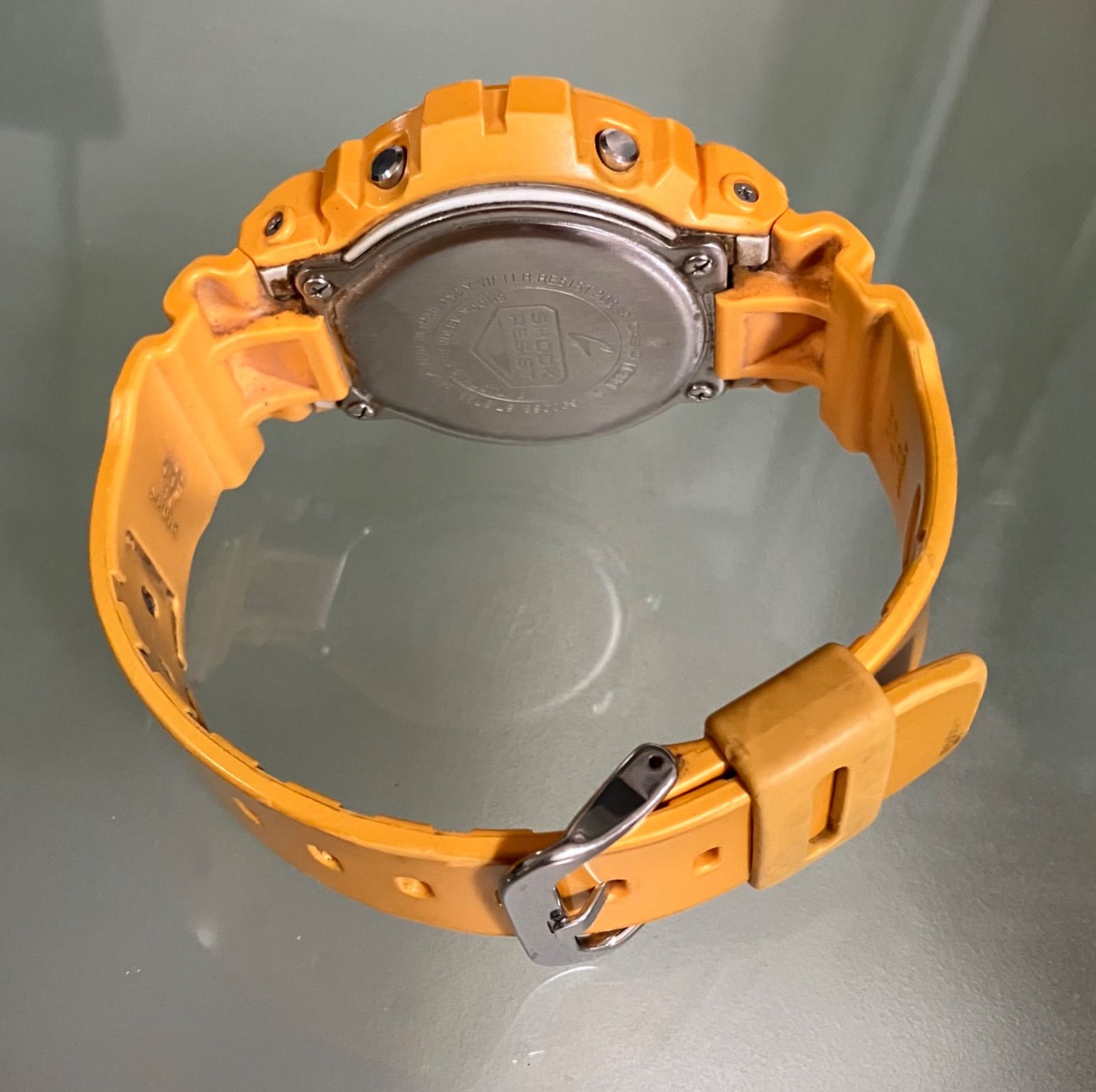 ☆稼働品☆CASIO カシオ/G-SHOCK☆DW-6900SB☆クォーツ☆イエロー 