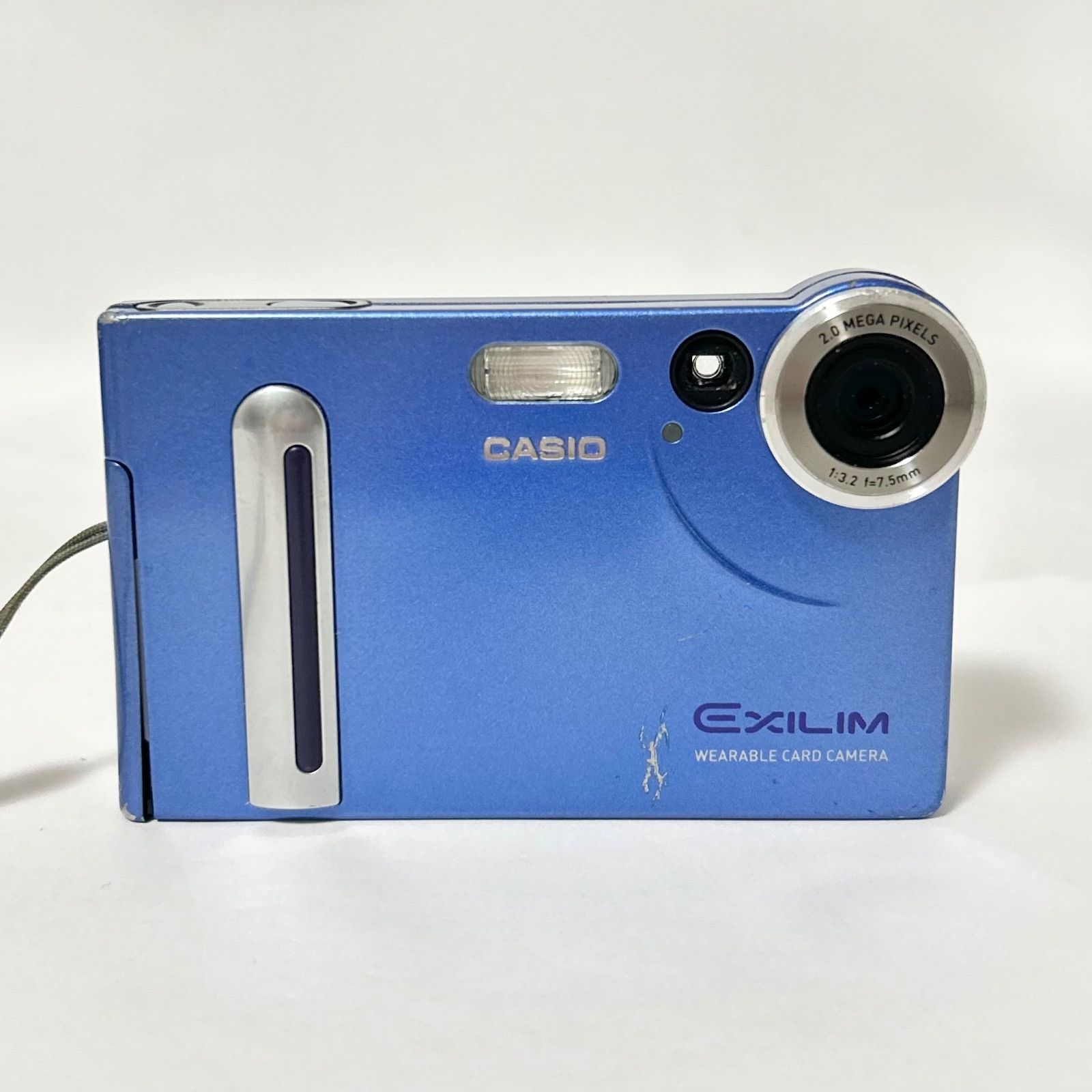完全動作・良品】カシオ CASIO EXILIM EX-S2 ブルー 付属品有り#333