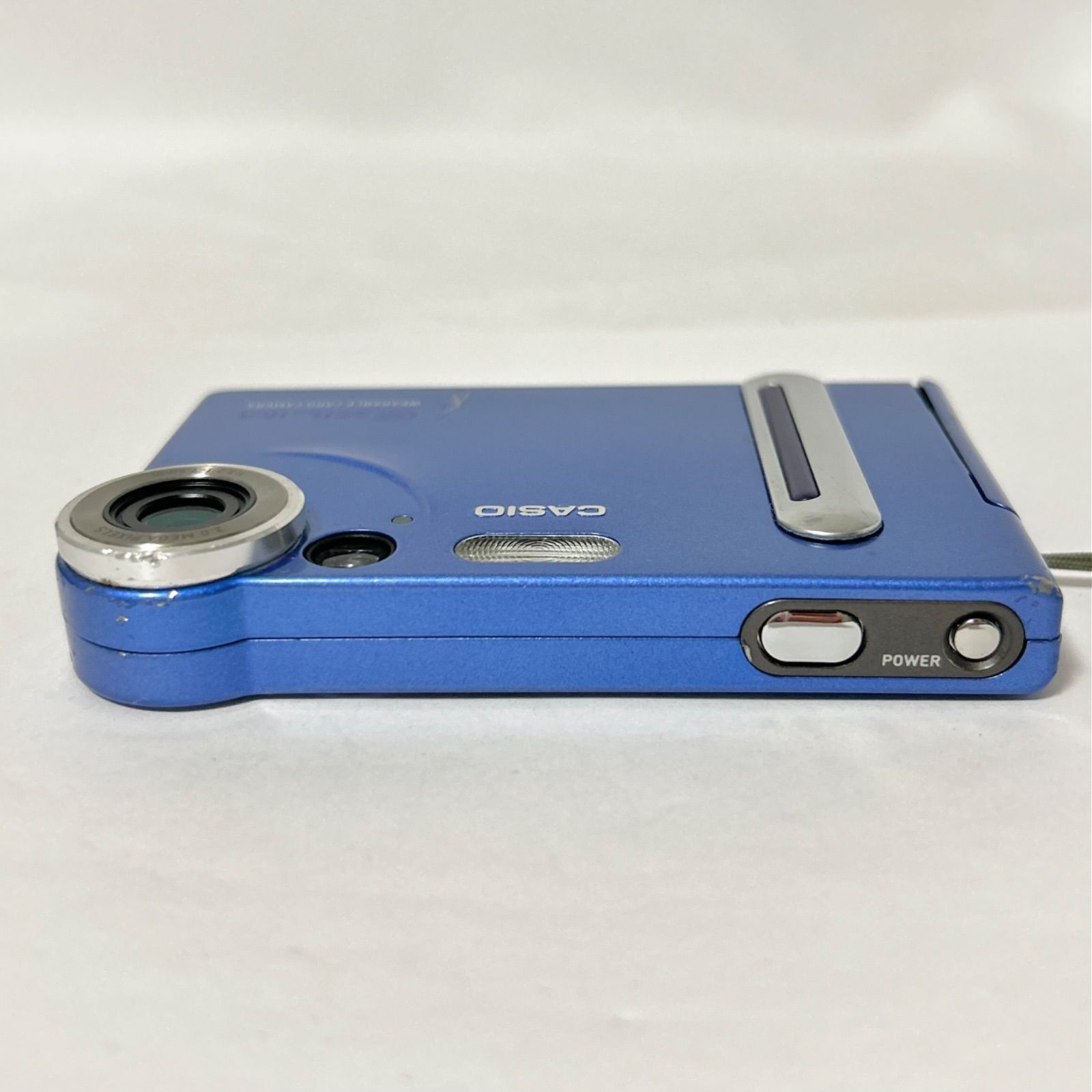 完全動作・良品】カシオ CASIO EXILIM EX-S2 ブルー 付属品有り#333