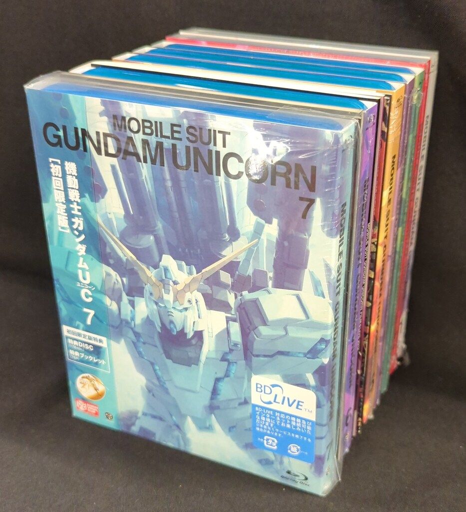 アニメBlu-ray 初回/6・7限定版)機動戦士ガンダムUC 全7巻 セット