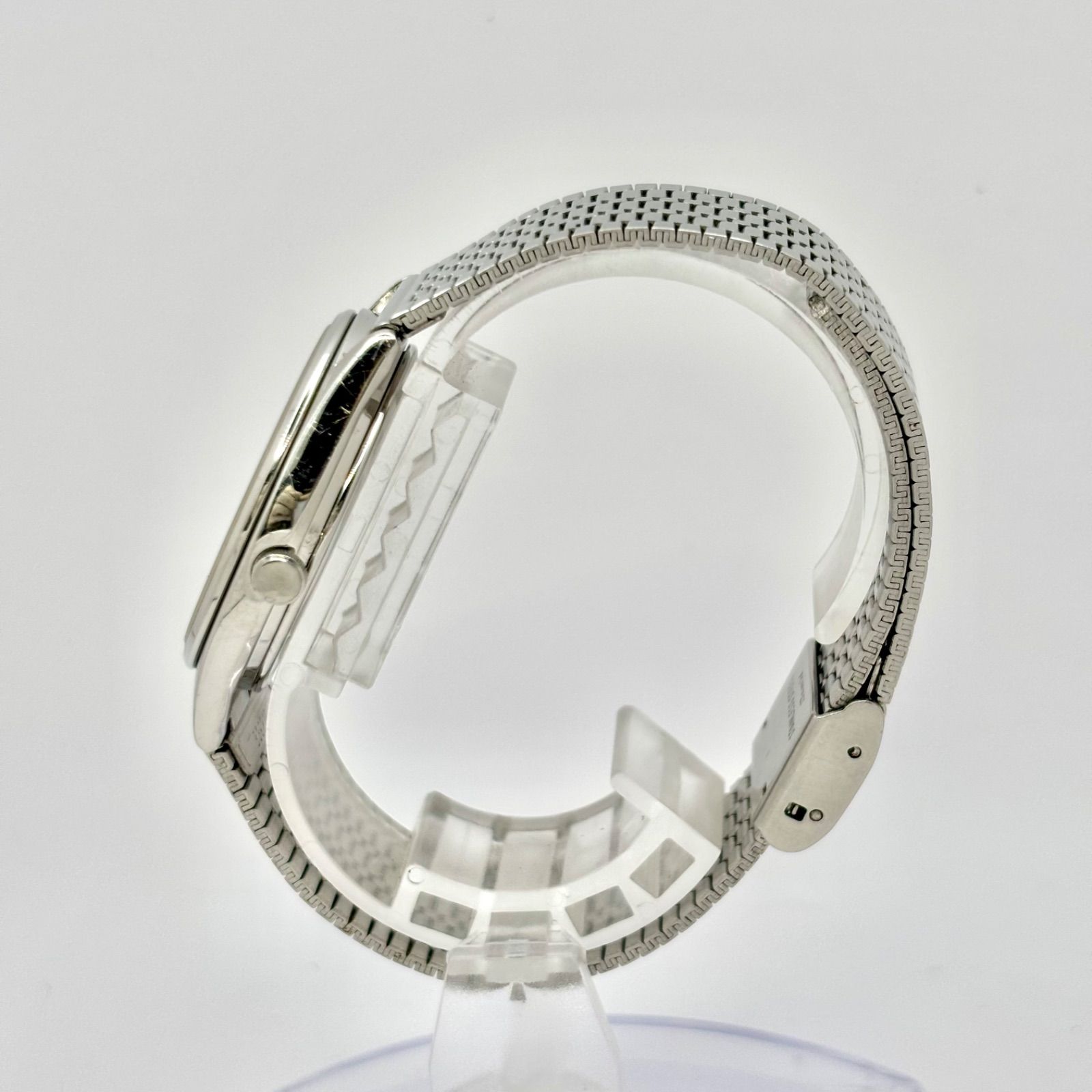 【新品電池】 SEIKO クロノス メンズ 腕時計 デイデイト シルバー 美品/新品電池】SEIKO セイコー Chronos クロノス メンズ 腕時計