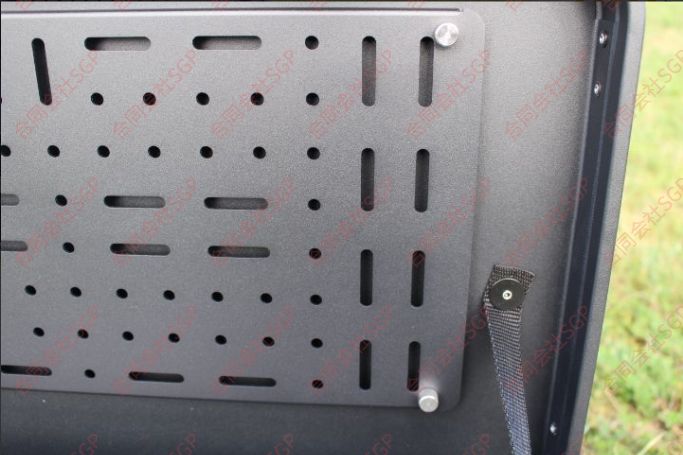 マットブラック スタッキング アルミコンテナボックス カスタムフル