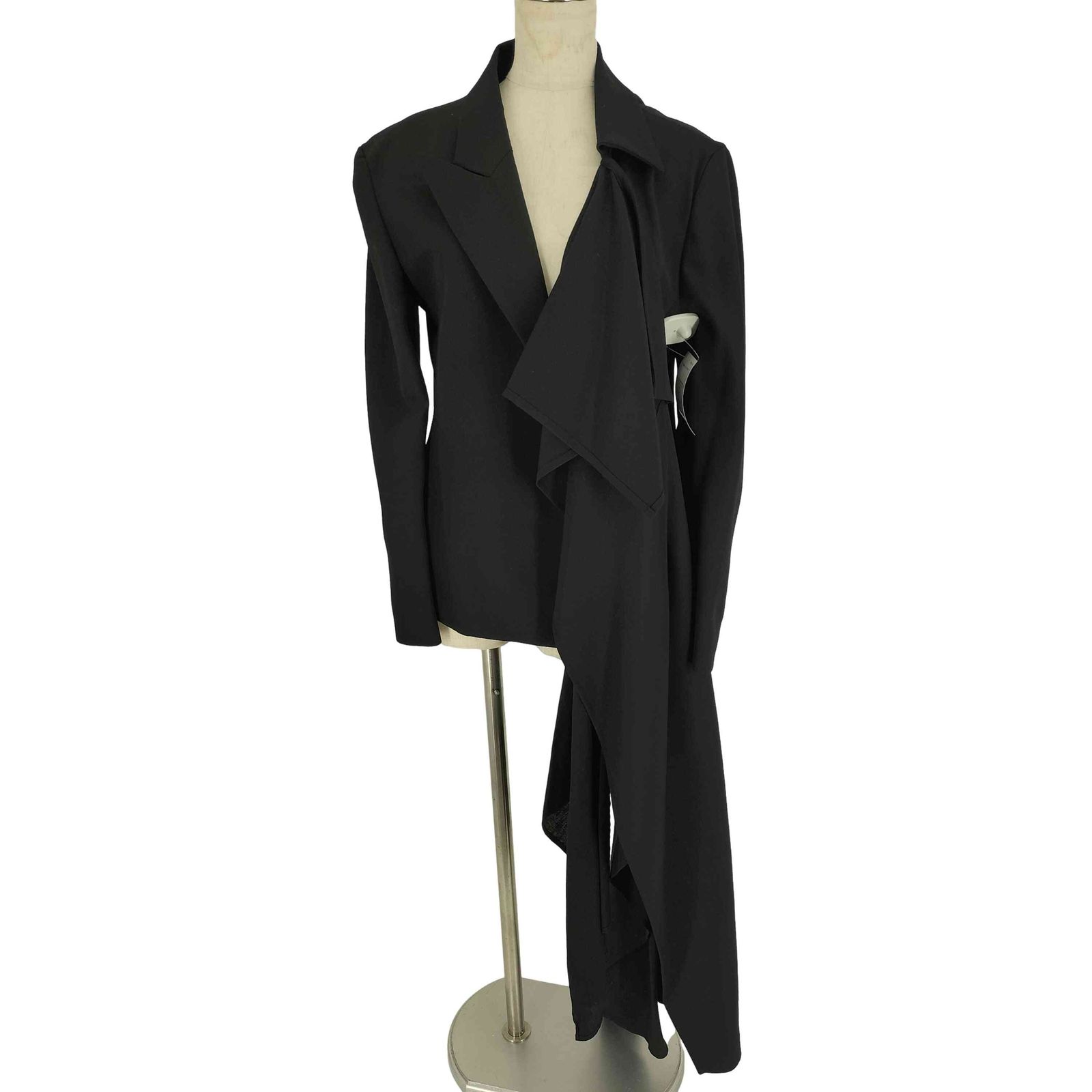 ウールギャバ アシンメトリージャケット ヨウジヤマモト Yohji 