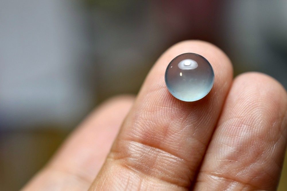 SR 12 78 宝石質 氷種 青色 グアテマラ産 天然 A貨 本翡翠 ルース 硬玉 ジェダイト