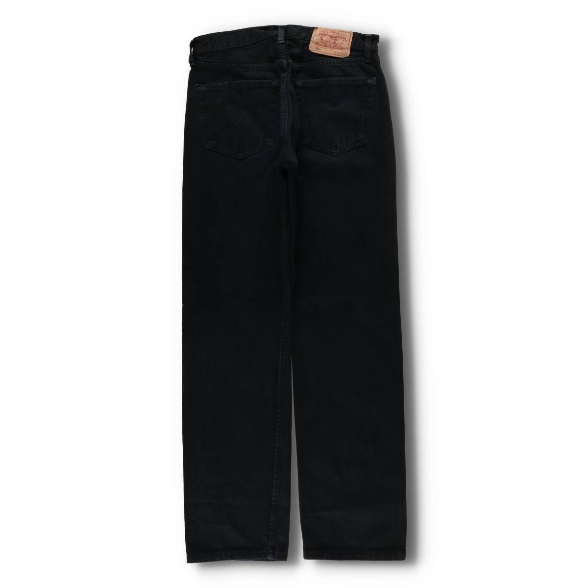 古着 90年代 リーバイス Levi s 501 0165 ブラックデニム ストレートデニムパンツ 英国製 メンズw 30相当 ヴィンテージ evb 030396
