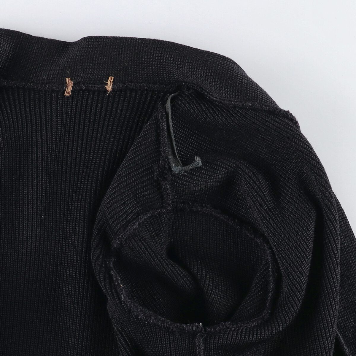 ストア 古着 50年代 レタードニットカーディガン レディースS相当  