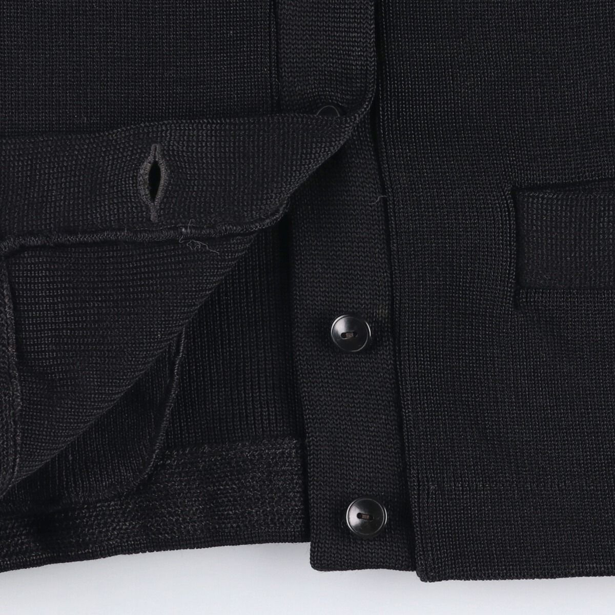 ストア 古着 50年代 レタードニットカーディガン レディースS相当  