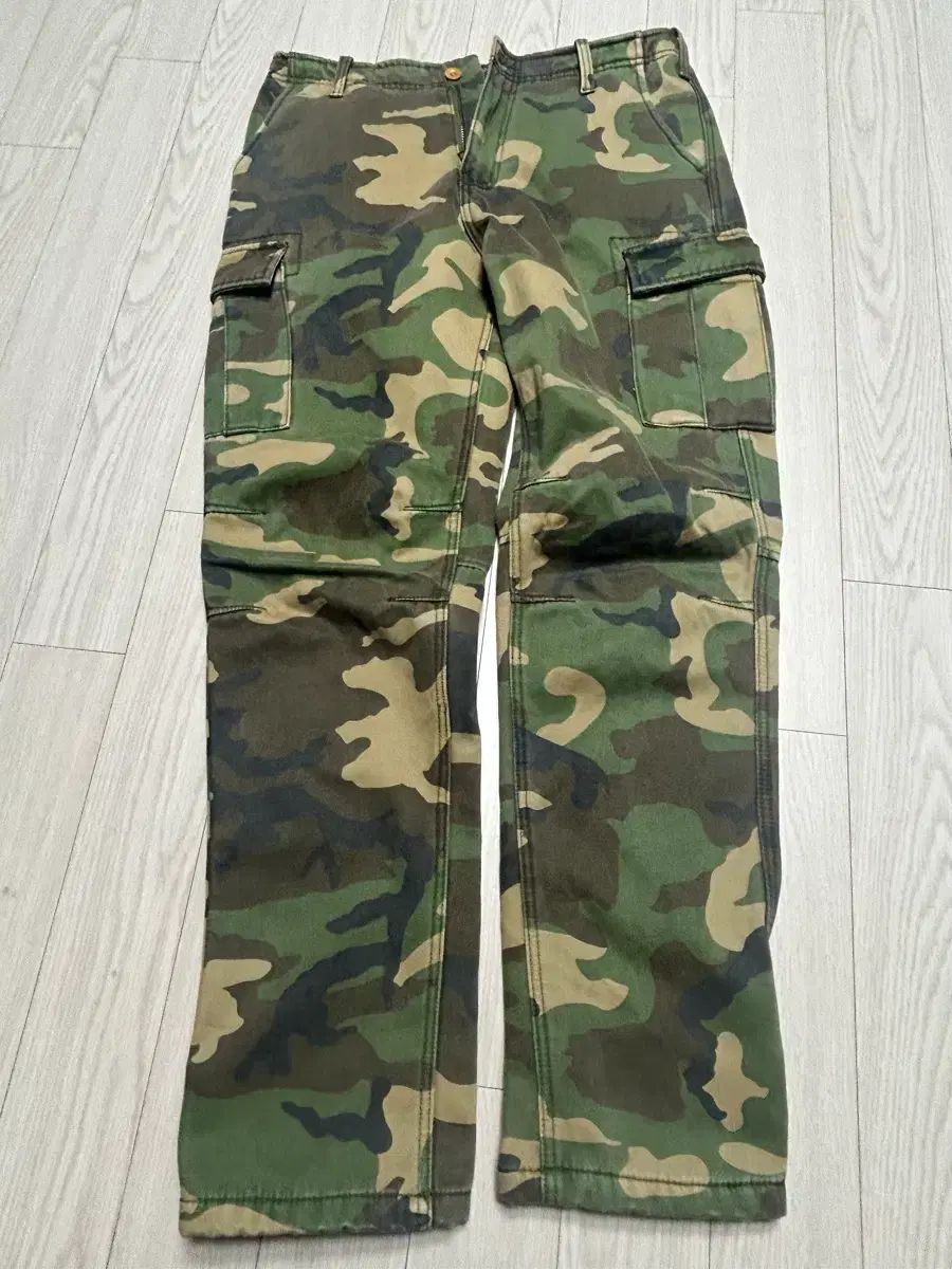 ポロ RRL ダブルアールエル カモフラ 起毛 パンツ