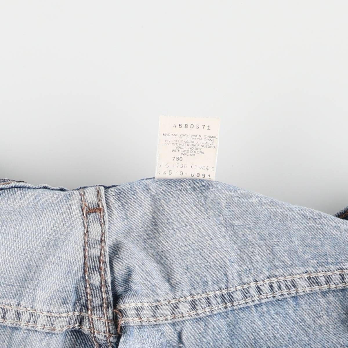 テーパードデニムパンツ メンズw