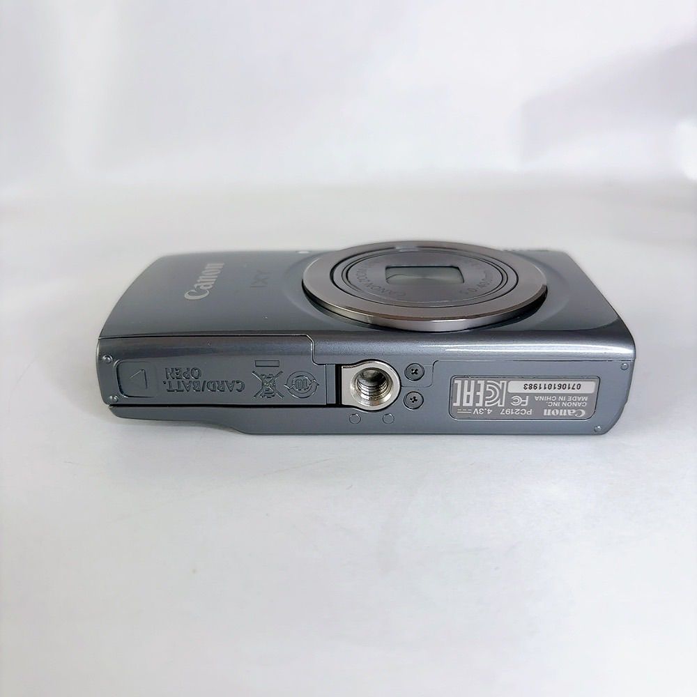 極美品】Canon IXY150 PC2197 コンパクトデジタルカメラ グレー