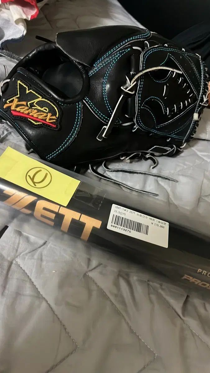 Zett ゼット バット 33 5インチ ザナックス 投手用グローブ