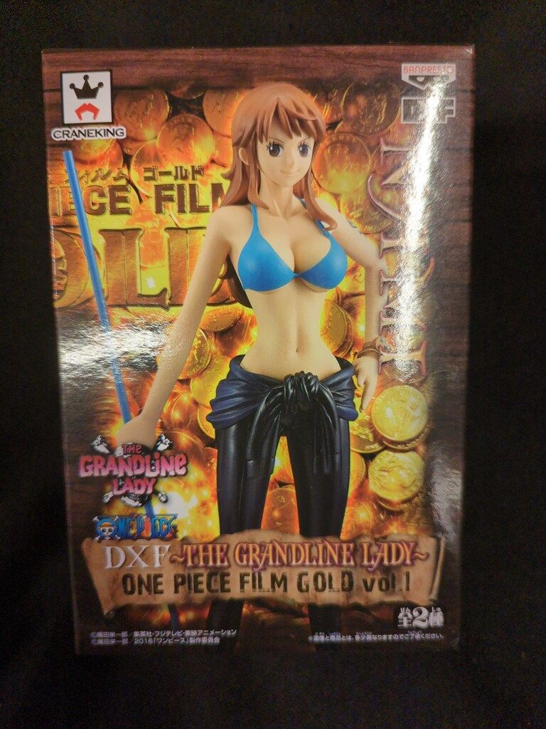 バンプレスト DXF THE GRANDLINE LADY ONE PIECE FILM GOLD vol.01