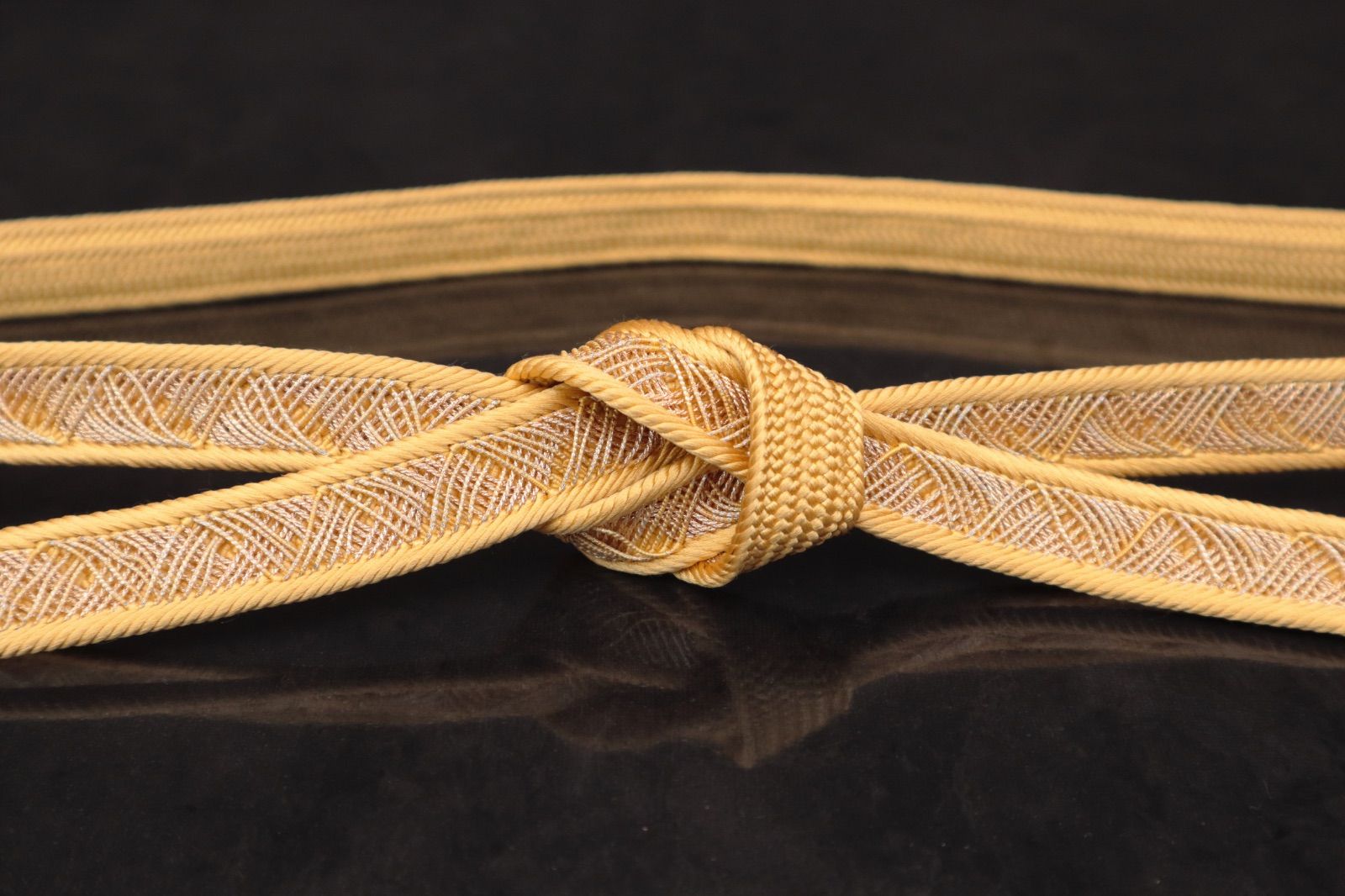 超 市 帯締め 高麗折戸切房 紐の渡敬謹製