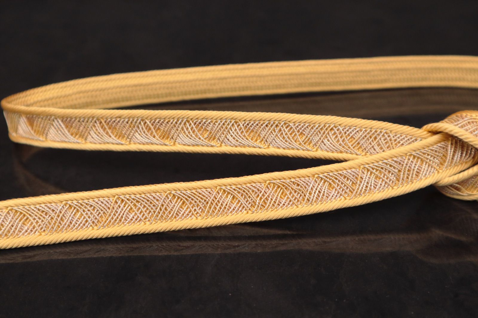 超 市 帯締め 高麗折戸切房 紐の渡敬謹製