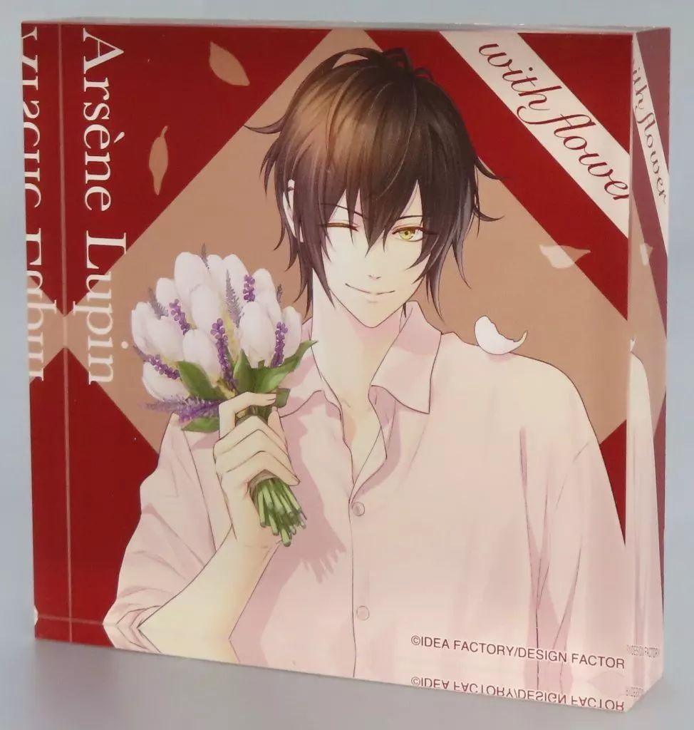 アクリルスタンド アクリルパネル アルセーヌ ルパン Code Realize 選べる!アクリルブロック くじ引き堂 オトメイト with flower B’s-LOGオンラインくじ A-1-3賞