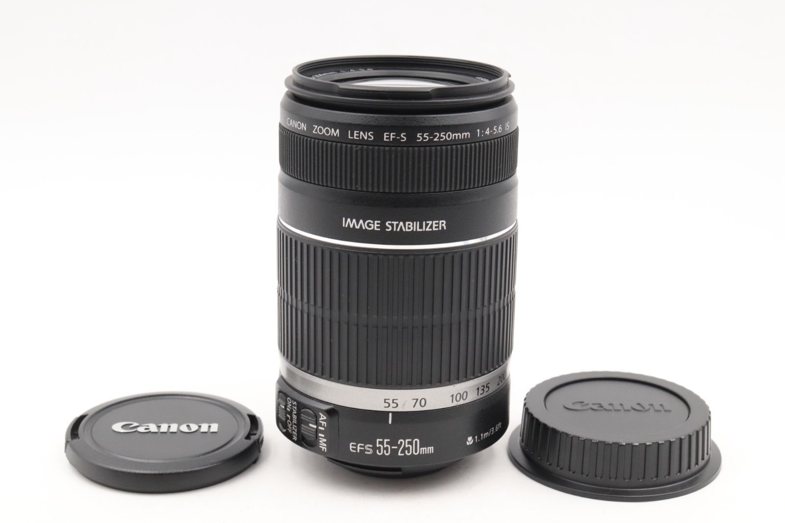 極上品☆Canon キャノン EF-S 55-250mm F4-5.6 IS 手振れ補正付き APS