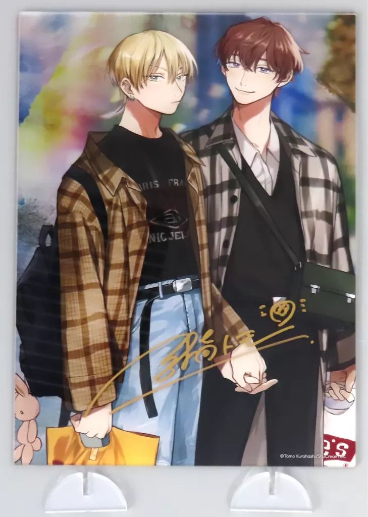 中古】アクリルスタンド・アクリルパネル 倉橋トモイラスト 直筆サイン