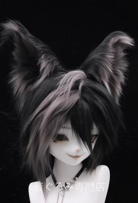 ファースーツ kig マスク 着ぐるみセット ケモノ ファースーツ 全頭