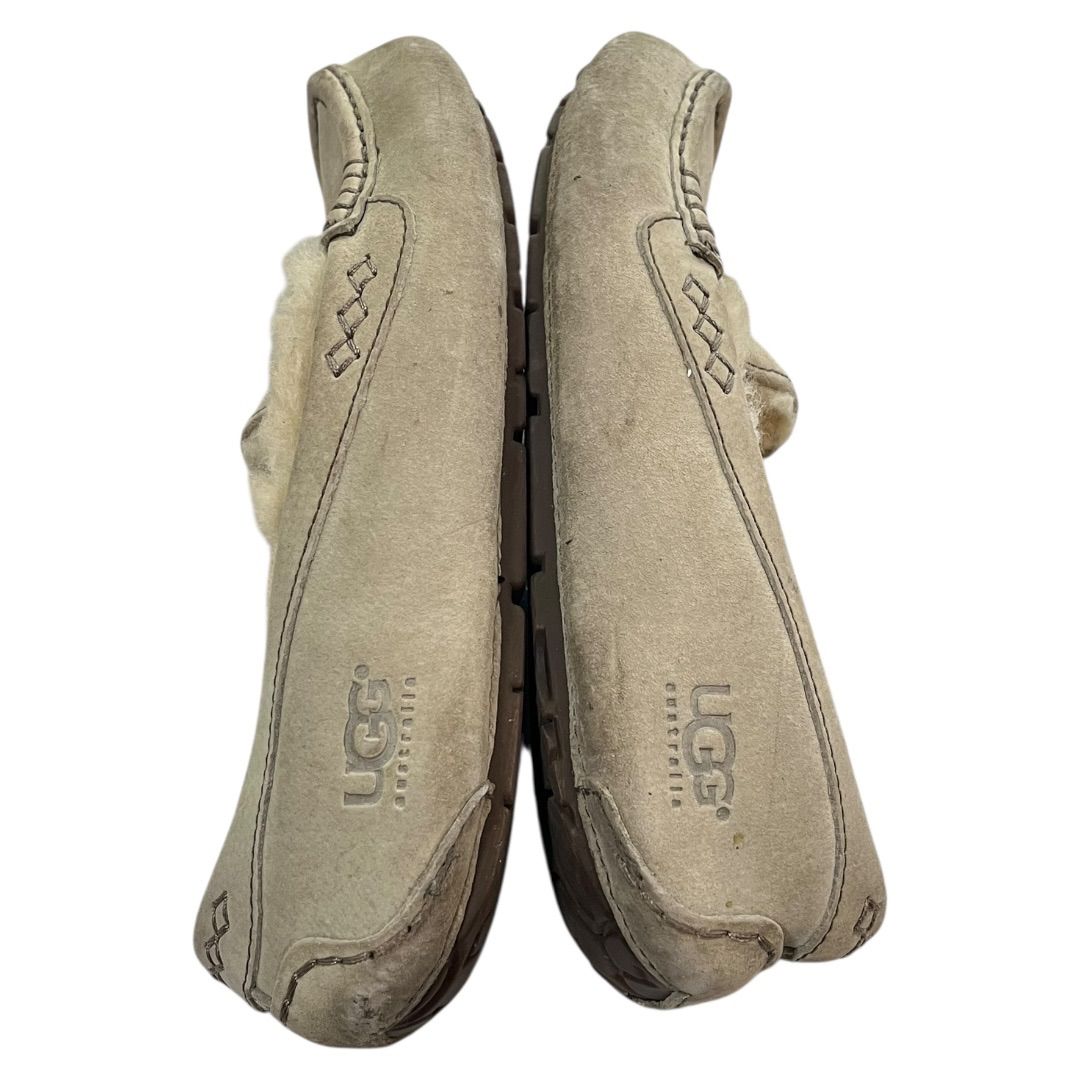 アグ UGG ムートンモカシン ベージュ ビジュー 24cm - メルカリ