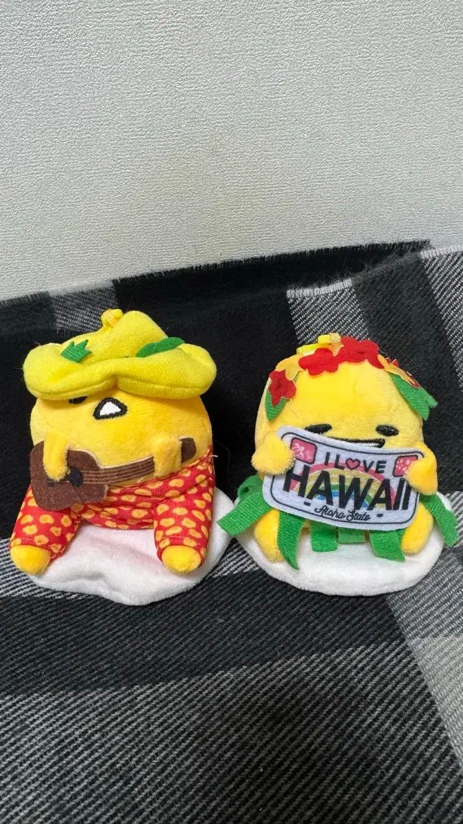 ぐでたま ウクレレ ハワイ バージョン キーホルダー ぬいぐるみ 出品