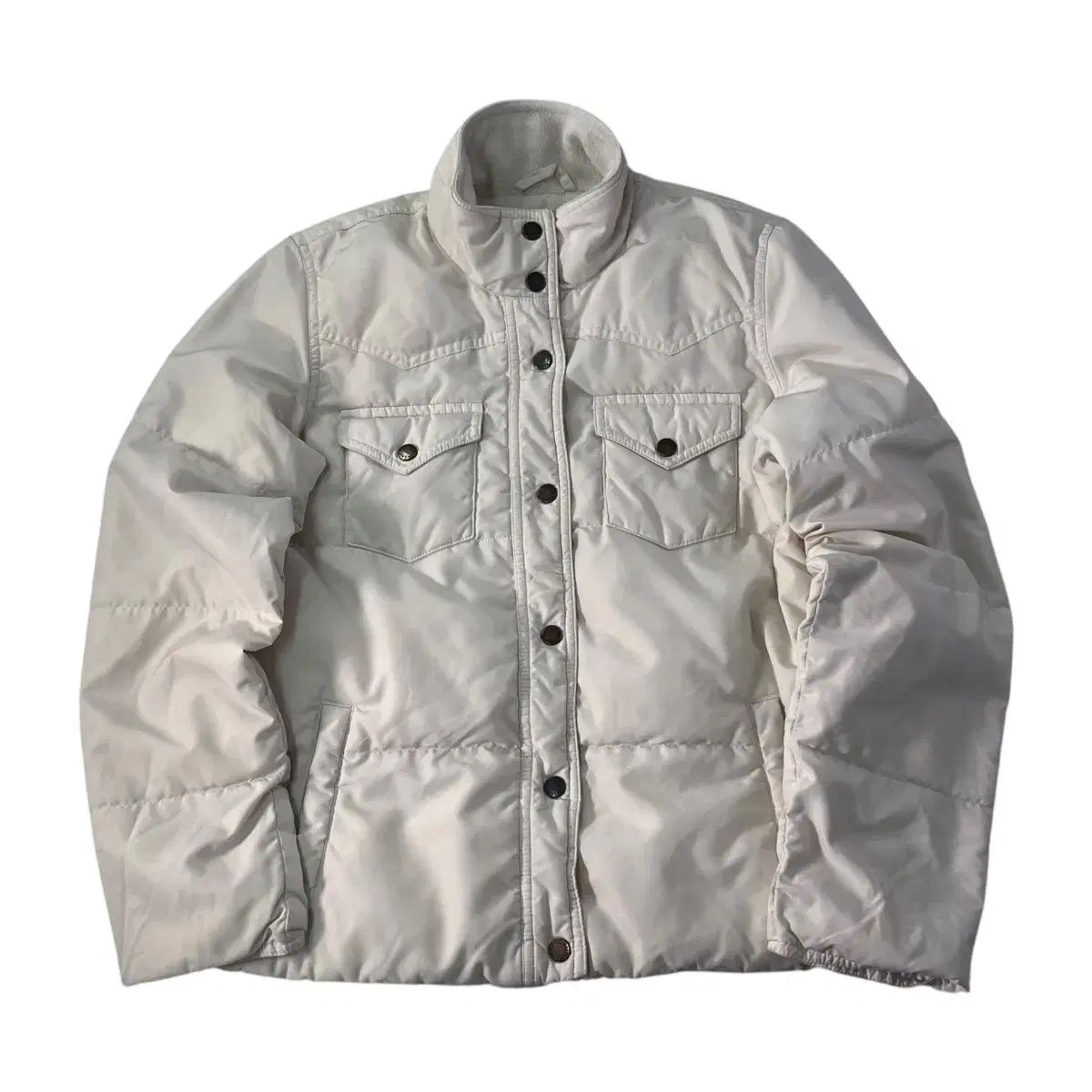 W95 ポロ ラルフローレン ツーポケット レディース ダウン 白 - メルカリ