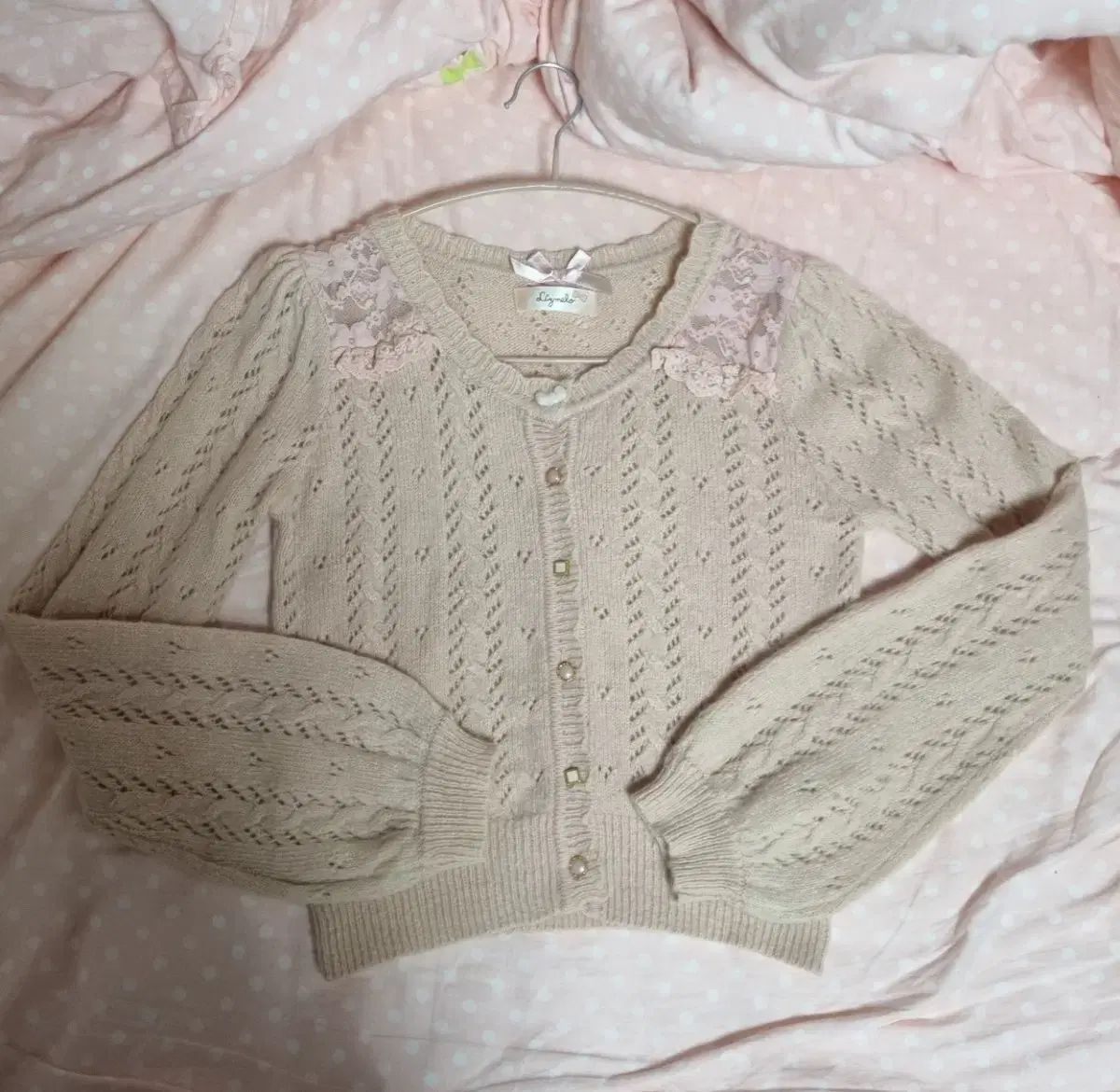 リズリサ LIZ LISA レイ ピンク レース トップス ラテギャル