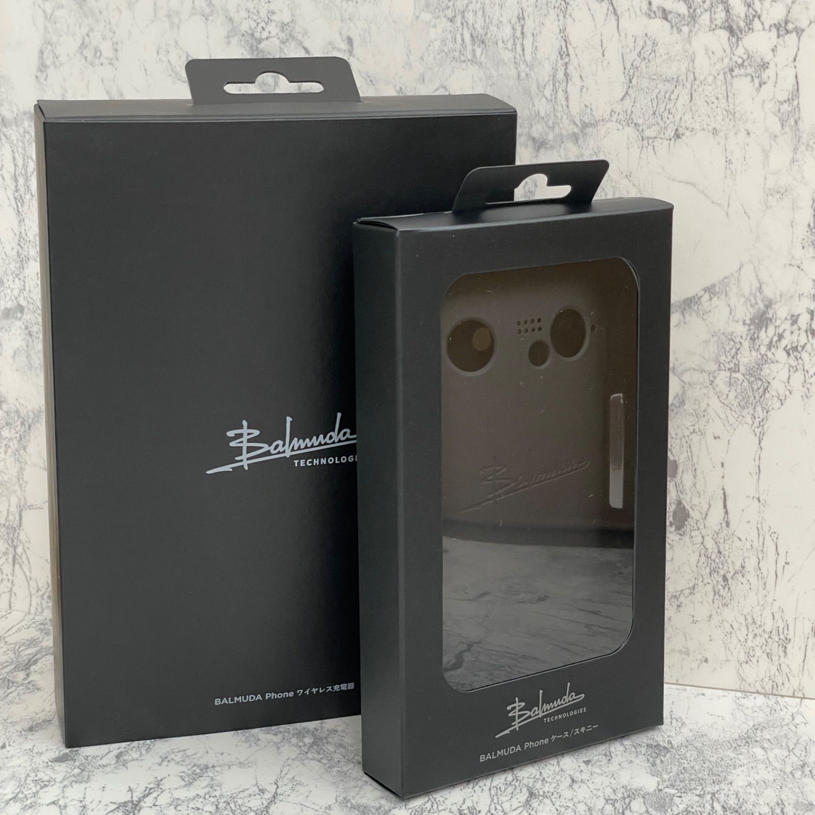 Balmuda Phone 本体 オフィシャルケース　ワイヤレス充電器　フィルム バルミューダフォン用ワイヤレス充電器とスマホケースのセット - メルカリ