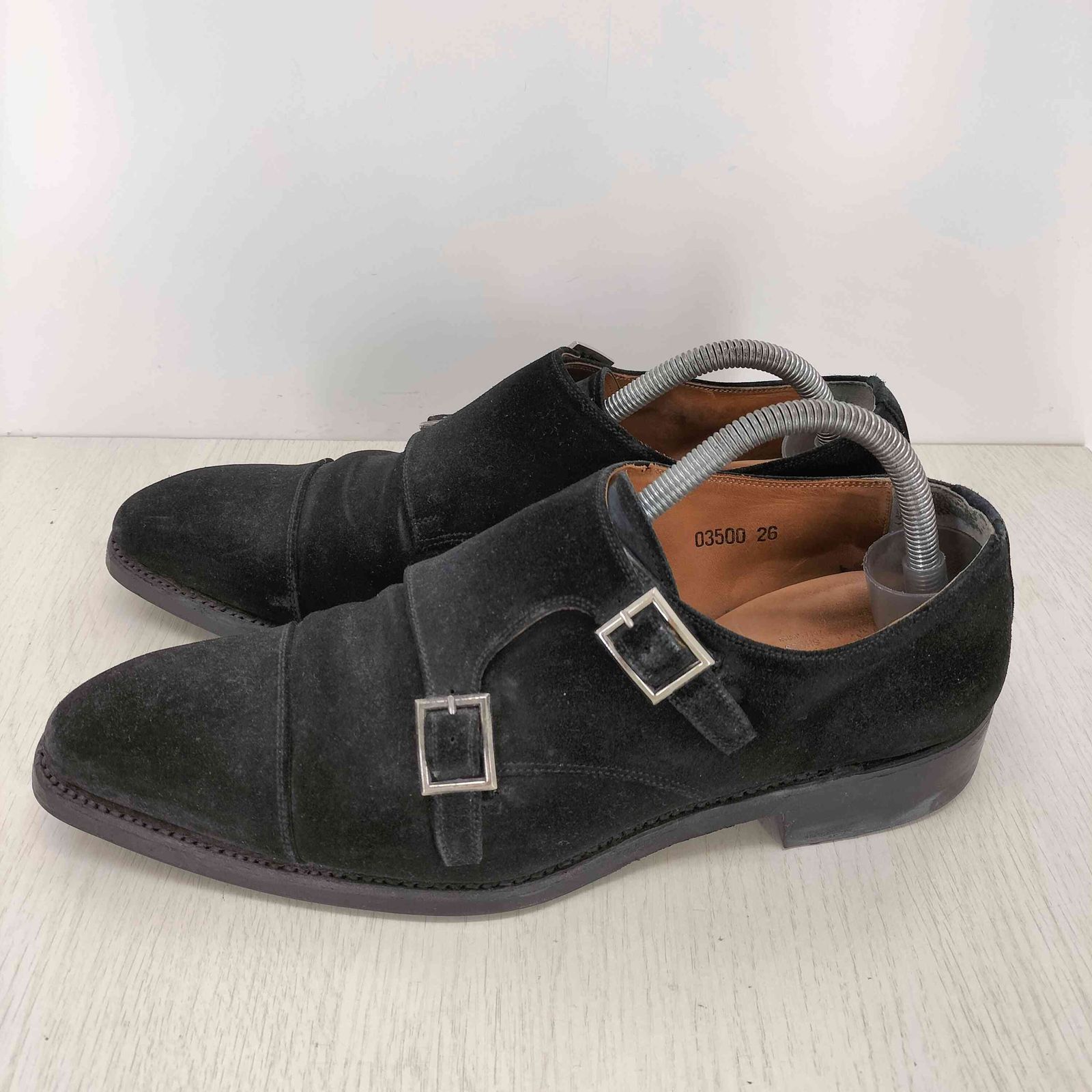 スコッチグレイン SCOTCH GRAIN スエードダブルモンクストラップ