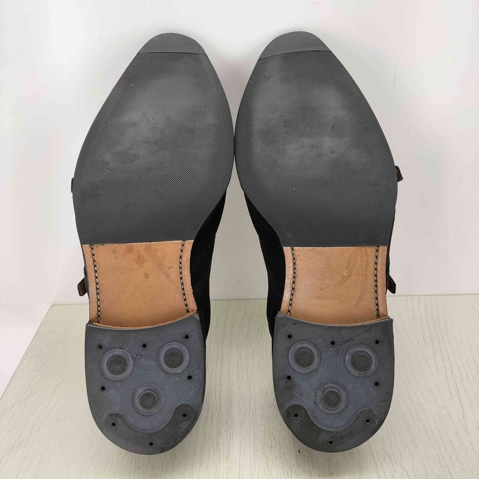 スコッチグレイン SCOTCH GRAIN スエードダブルモンクストラップ