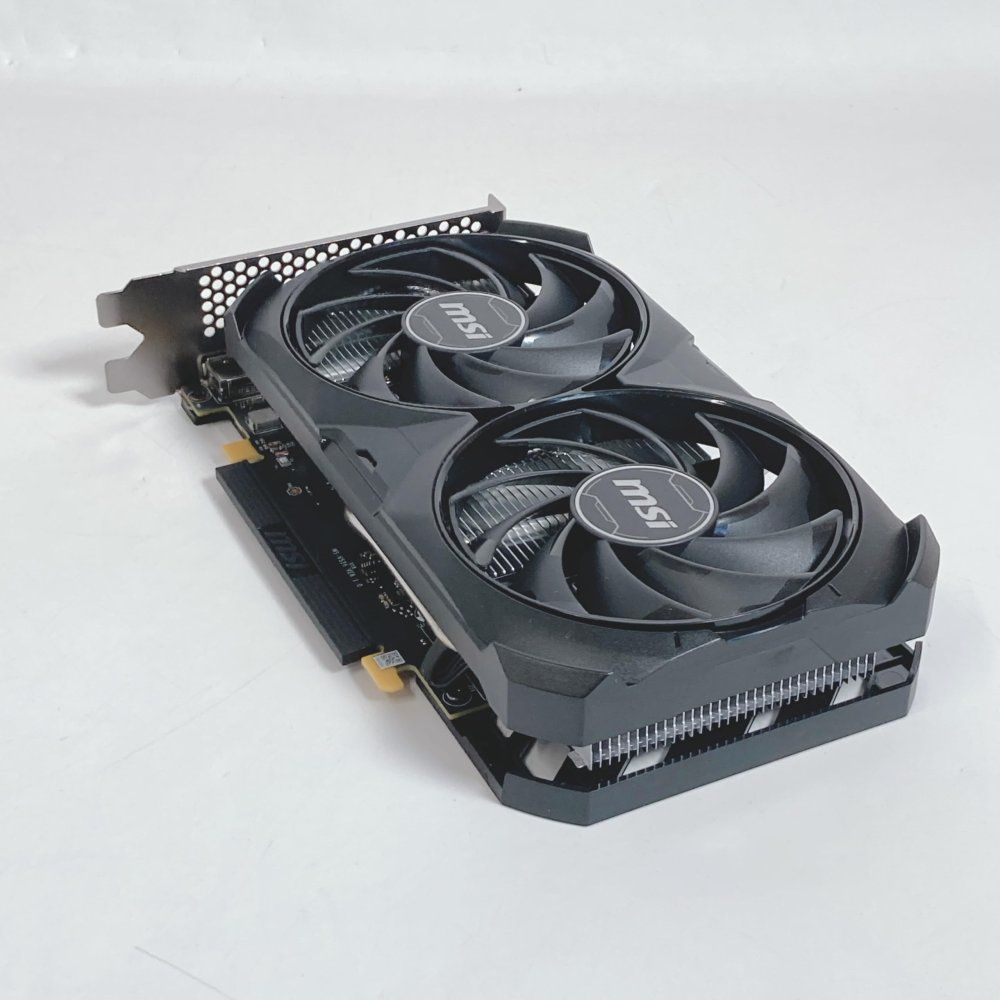 MSI GeForce RTX 4060 VENTUS 2 X BLACK 8 G OC グラフィックスボード VD 8560