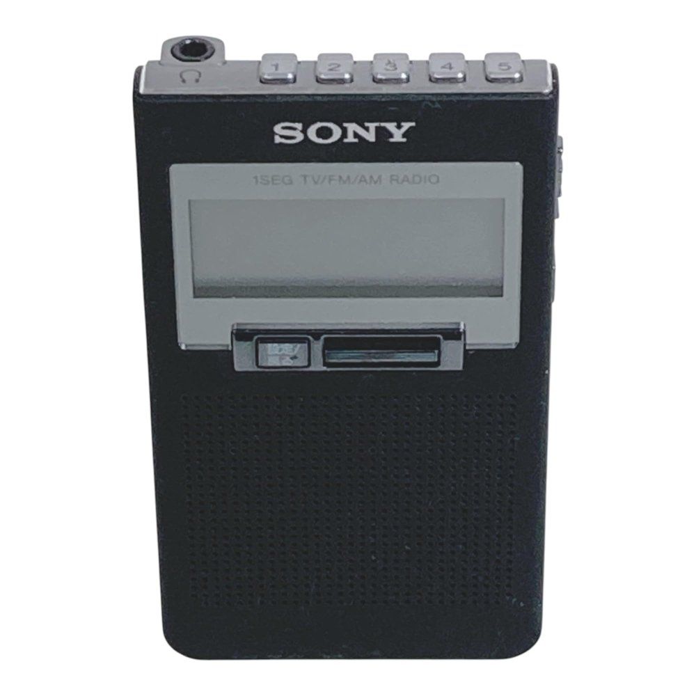 ソニー ポケットラジオ XDR-63TV : ポケッタブルサイズ FM/AM/ワンセグ