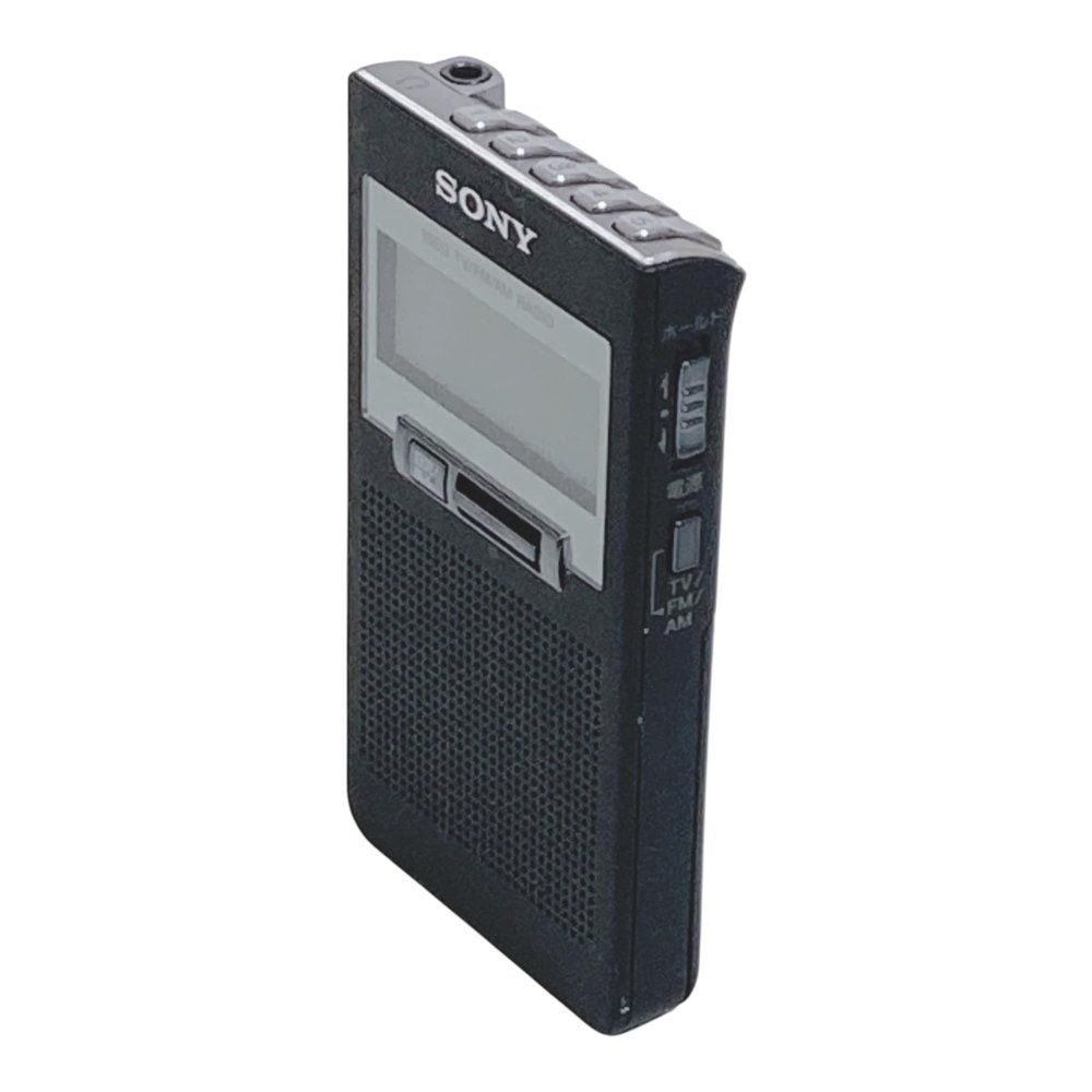 ソニー ポケットラジオ XDR-63TV : ポケッタブルサイズ FM/AM/ワンセグ