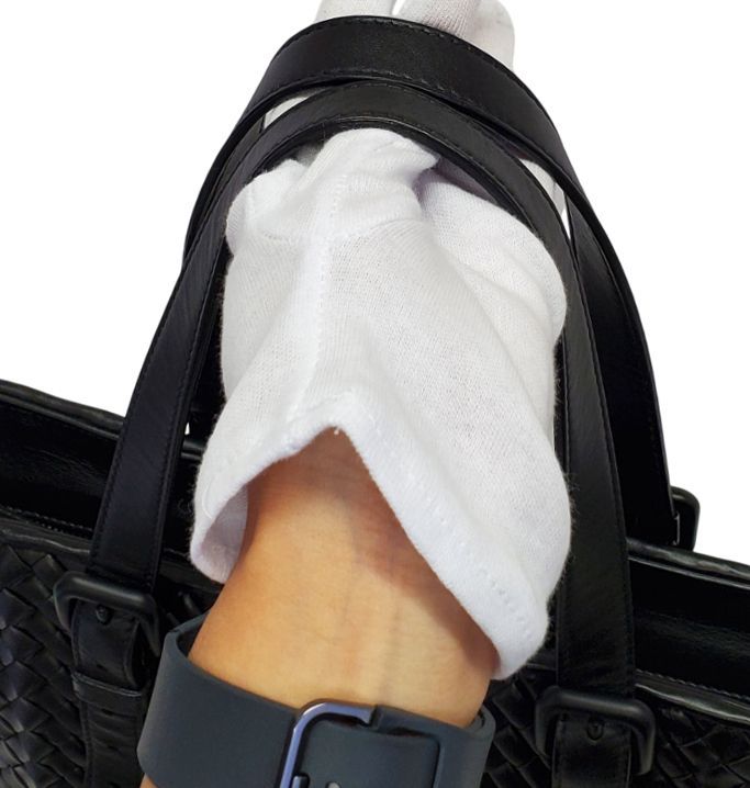 J887◇ほぼ未使用【ボッテガヴェネタ】イントレチャート ハンドバッグ