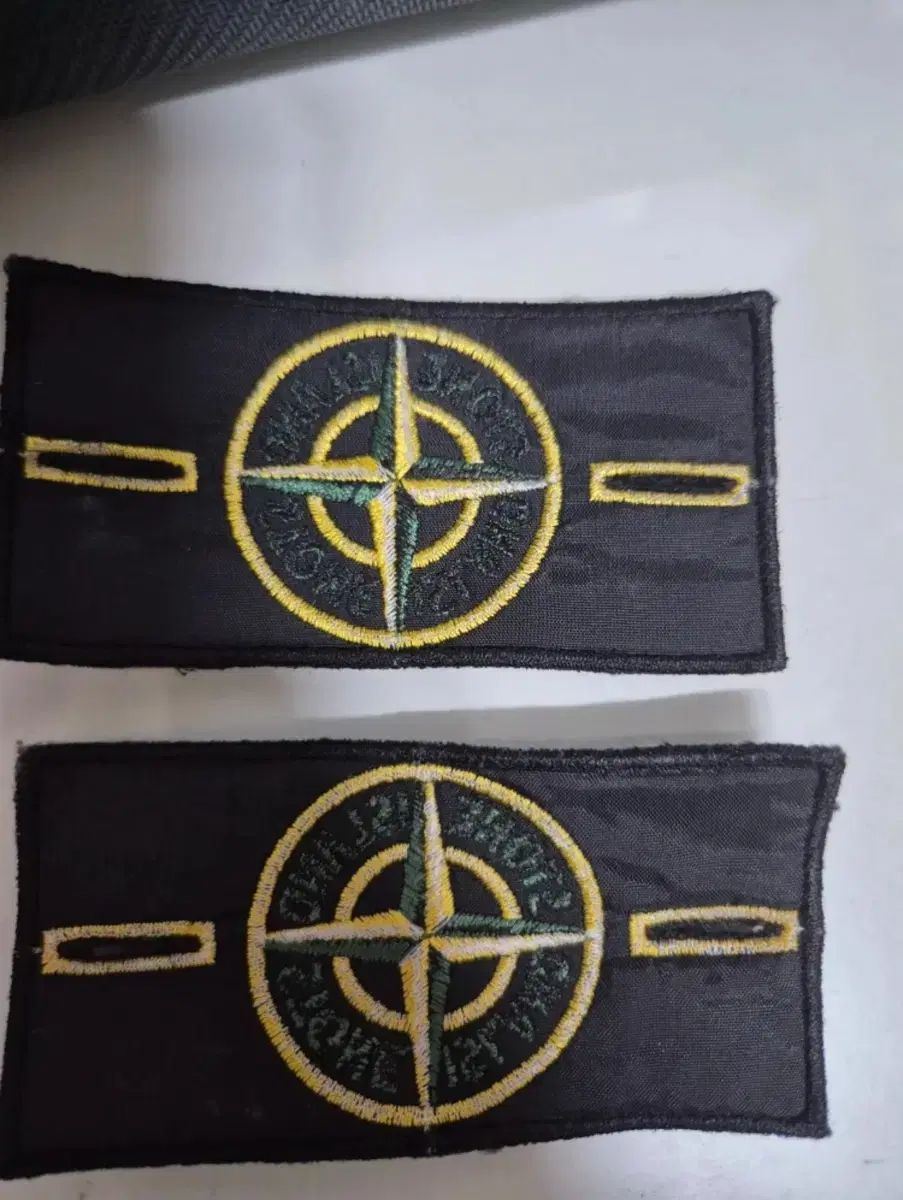 ストーンアイランド ブラック ワッペン パッチ