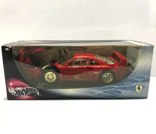 Hotwheels 1:18 ダイキャスト Ferrari(フェラーリ) ショップ F40 新品