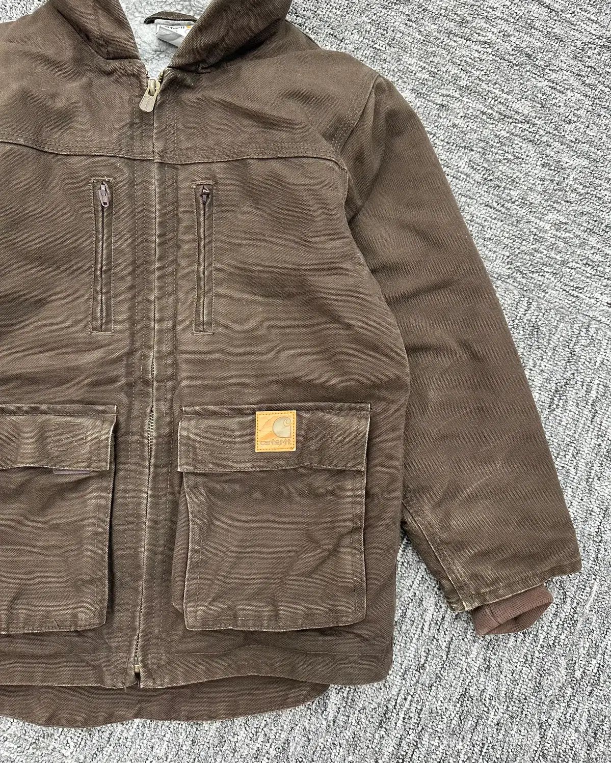7 Carhartt カーハート ワークジャケット KIDS-M 1217