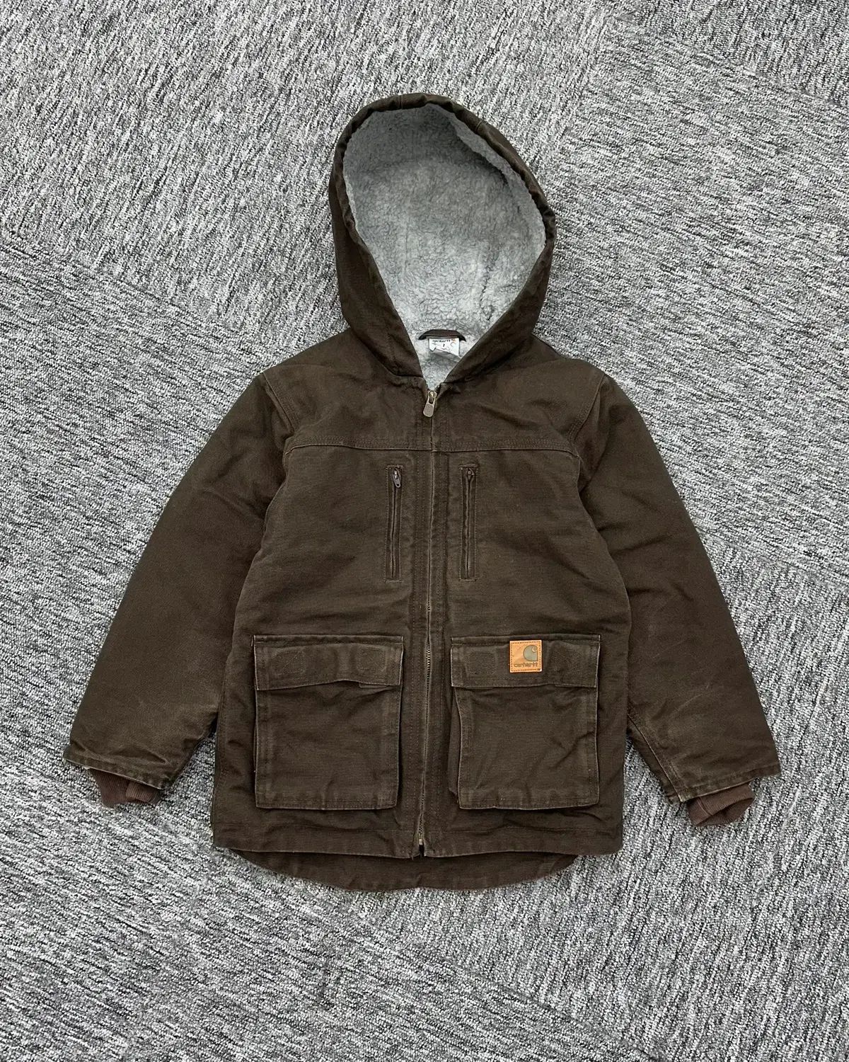 7 Carhartt カーハート ワークジャケット KIDS-M 1217