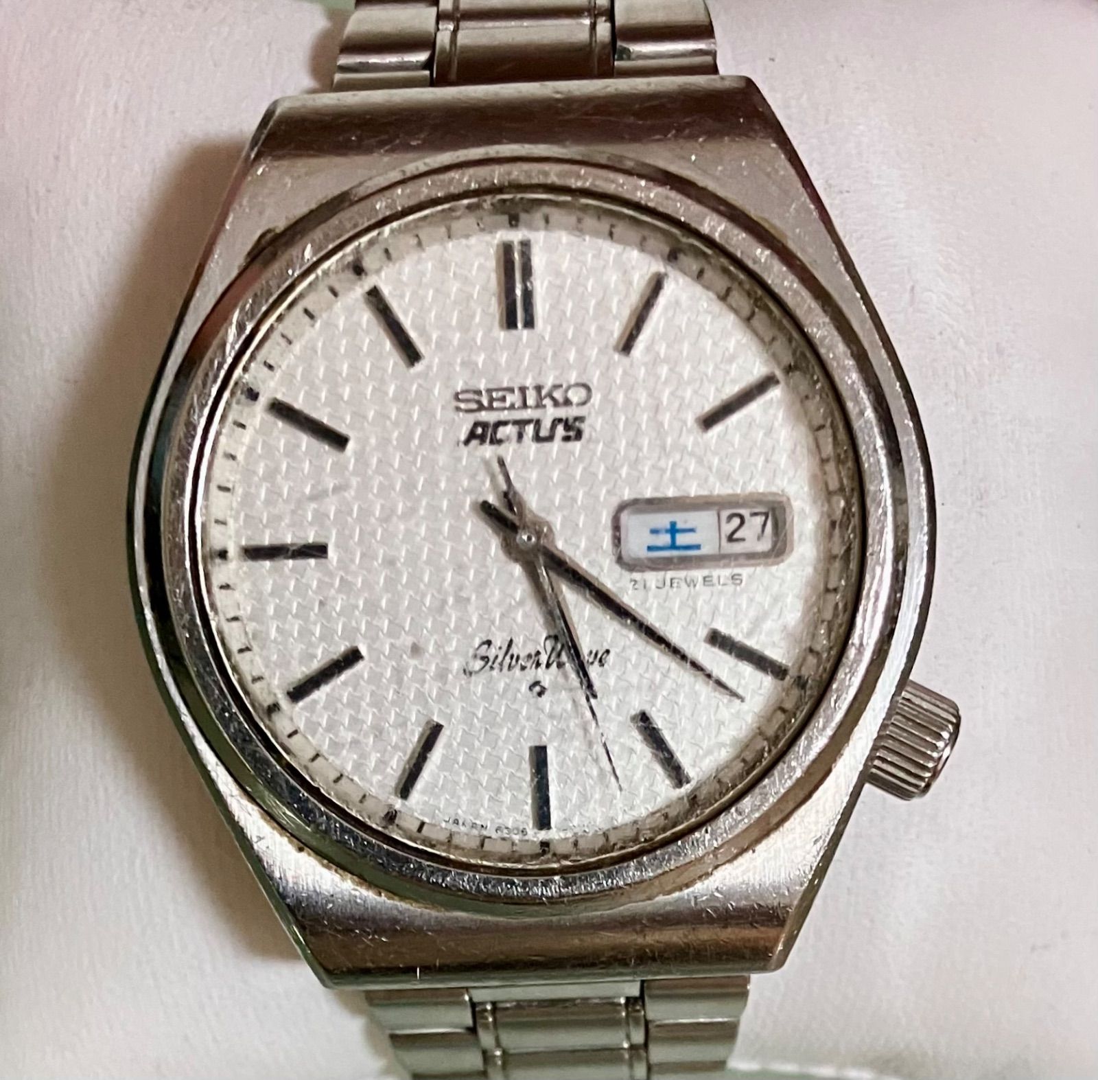 ☆稼働品☆SEIKO セイコー☆SilverWave シルバーウェーブ☆6306-8010