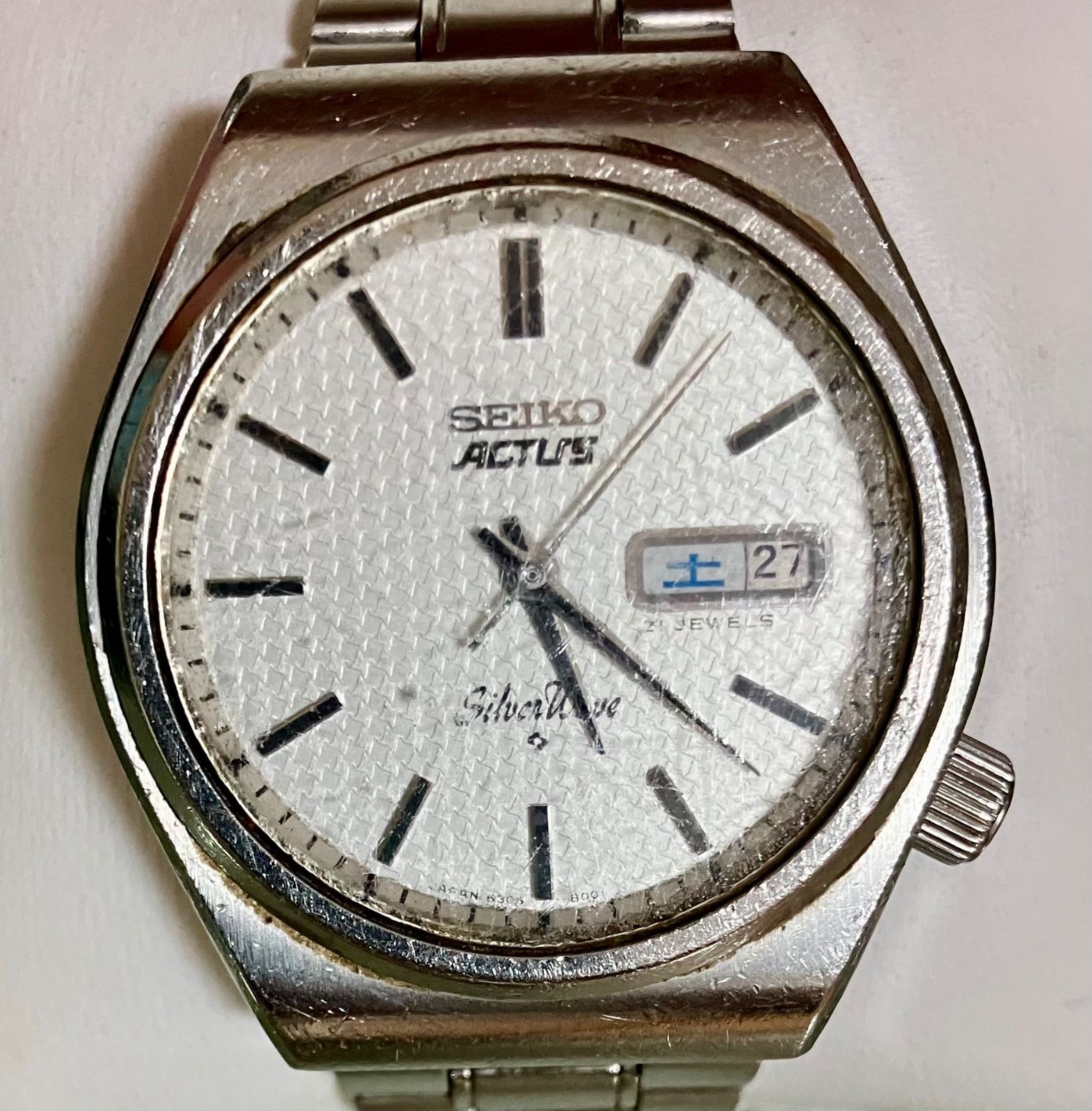 ☆稼働品☆SEIKO セイコー☆SilverWave シルバーウェーブ☆6306-8010