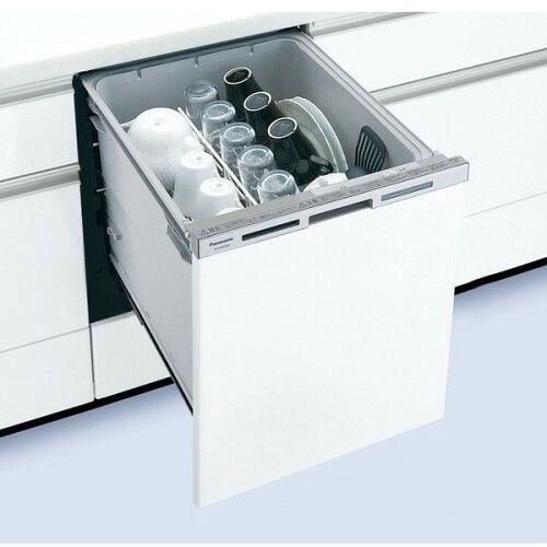 パナソニック Panasonic ビルトイン食器洗い乾燥機 ディープタイプ 6人分 浅型幅45 cm NP-45 MD 9 W ホワイト